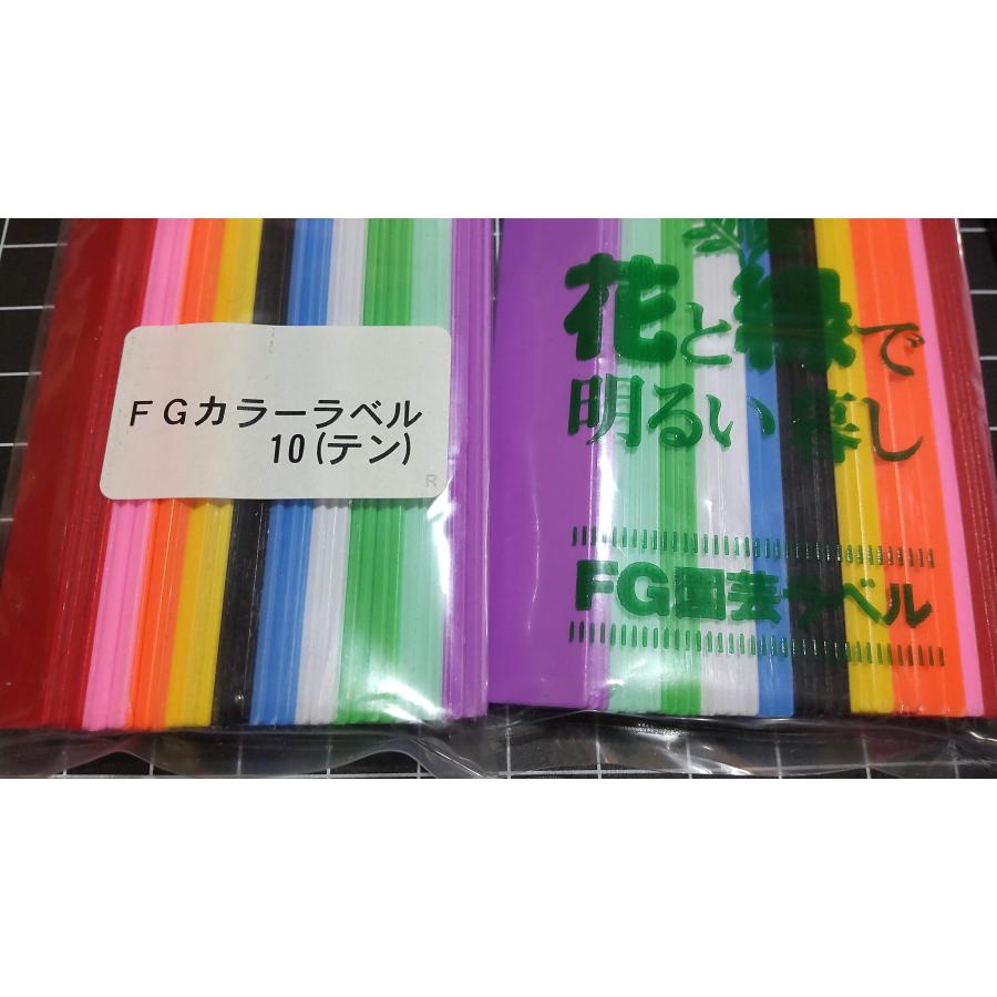 FG カラーラベル フラワー ラベル 9cm 合計200枚セット 送料無料 園芸