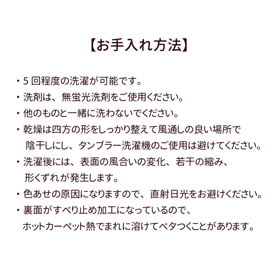 ラグ カーペット 230×230 4.5畳 正方形 大判 フランネル ホット