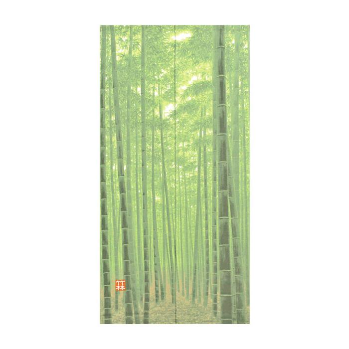 のれん 暖簾 ロング 85×170 竹 竹林 和風 和 洗える おしゃれ 間仕切り