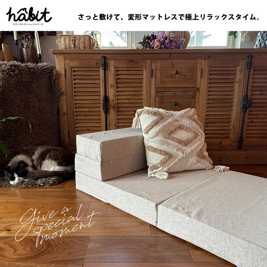 クッション マット ソファ ごろ寝 お昼寝 65×170×10 ふかふか