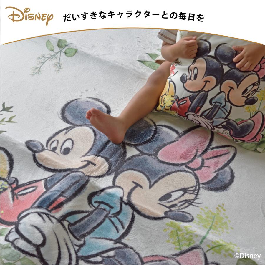 0117-085 約130×190　ディズニー　ミッキーカーペット スミノエ ディズニー ラグ カーペット マット 130×185cm ミッキー