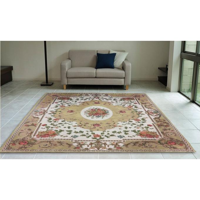 ラグ 6畳 240×330 ラグマット カーペット シェニール ゴブラン織り