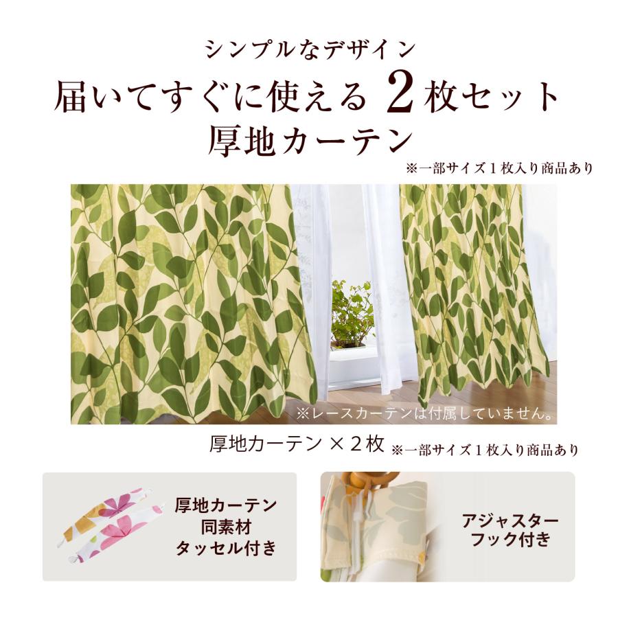 カーテン ドレープ 厚地 形状記憶 洗える 清潔 ウォッシャブル