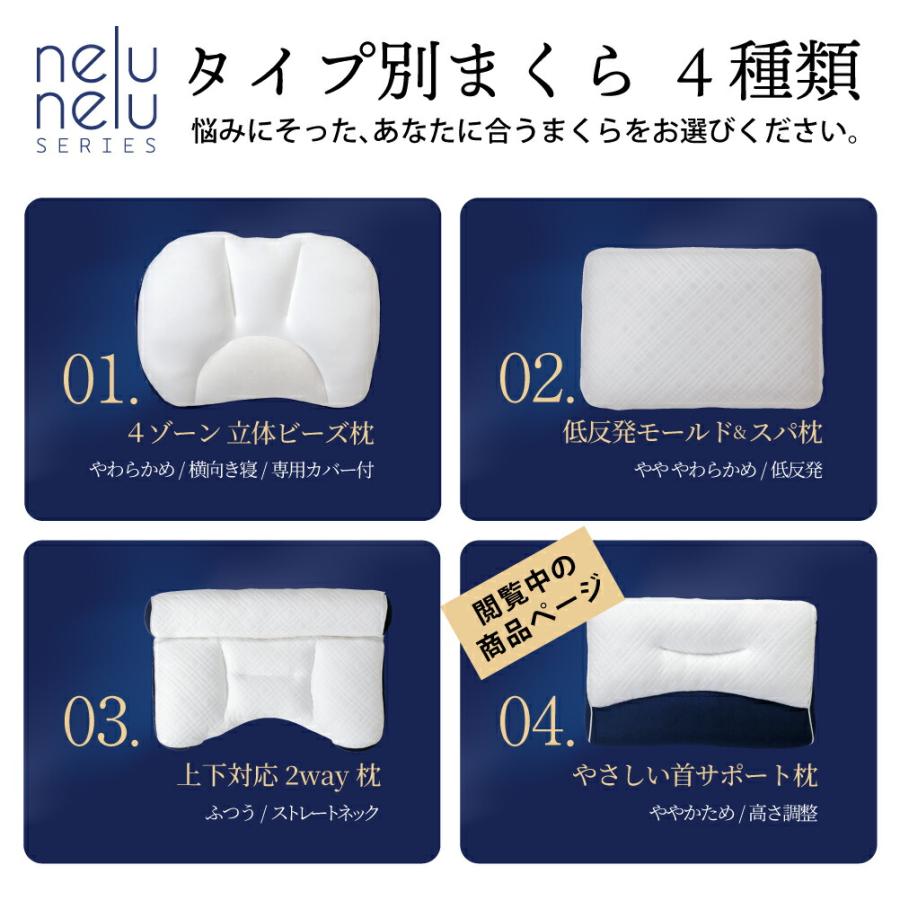 枕 まくら マクラ ピロー 寝具 寝装 腰 肩 首 睡眠 睡眠用 54×32×10