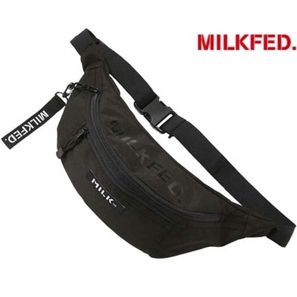 バッグ メンズ レディース ミルクフェド MILKFED TOP LOGO FANNY PACK ボディバッグ ウエストポーチ 03181050 トップ ロゴ ファニーパック｜ariel｜03