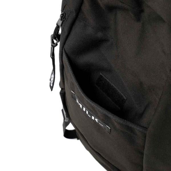 リュック 最安 ミルクフェド 正規品 MILKFED 大容量 通学 NEO BIG BACKPACK BAR 03182085 バックパック 黒 ノートパソコン 赤｜ariel｜08