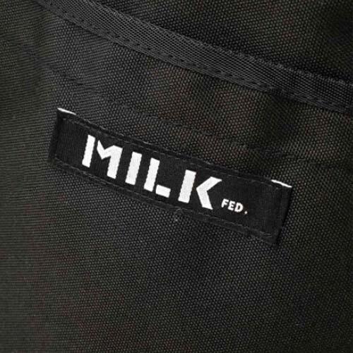 リュック 最安 ミルクフェド 正規品 MILKFED 大容量 通学 NEO BIG BACKPACK BAR 03182085 バックパック 黒 ノートパソコン 赤｜ariel｜11