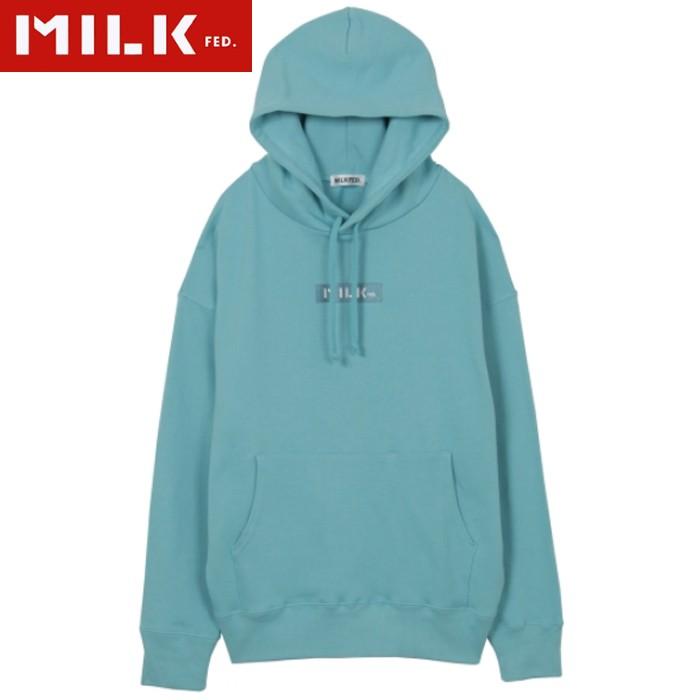 セール パーカー ミルクフェド Milkfed バー ビッグ スウェット フーディ Bar Big Sweat Hoodie スエット パーカー Ariel Milkfed 通販 Yahoo ショッピング