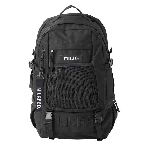 ミルクフェド リュック MILKFED NEO EMBROIDERY BIG BACKPACK BAR PC 通学 通勤 レディース メンズ 大容量｜ariel｜02