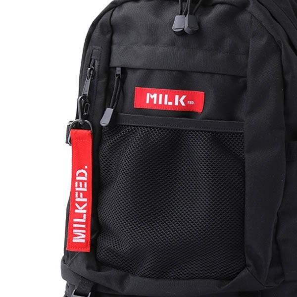 ミルクフェド リュック MILKFED NEO EMBROIDERY BIG BACKPACK BAR PC 通学 通勤 レディース メンズ 大容量｜ariel｜20