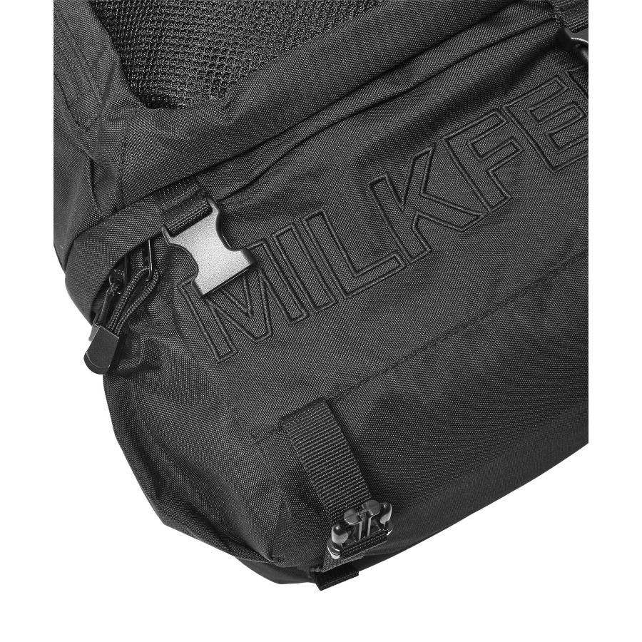 5/29限定 最安 ミルクフェド リュック MILKFED 通学 NEO EMBROIDERY BIG BACKPACK BAR PC 大容量 ブラック 黒 レディース 03192048の画像