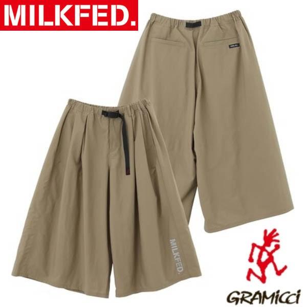 ミルクフェド グラミチ Milkfed X Gramicci Wide Pants ワイド パンツ レディース ボトム Sagaretxe Net