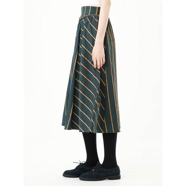 スカート ミルクフェド Milkfed Regimental Stripe Skirt レジメンタル ストライプ スカート フレア レディース Ariel Milkfed 通販 Yahoo ショッピング