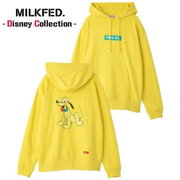 ミルクフェド Milkfed ディズニー Disney Sweat Hoodie ミッキー ミニー チップアンドデール グーフィー ドナルドダック デイジー パーカー スウェット Ariel Milkfed 通販 Yahoo ショッピング