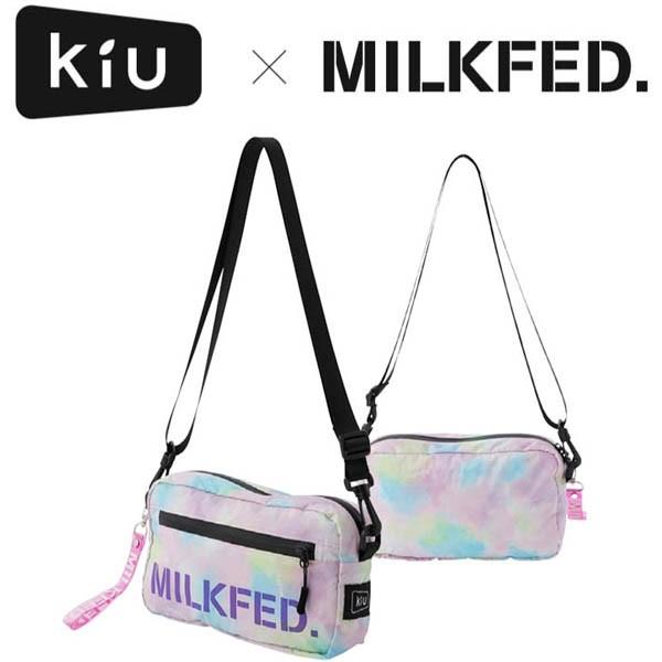 ミルクフェド キウ Milkfed X Kiu Shoulder Bag ショルダーバッグ バッグ レディース 撥水 雨 Ariel Milkfed 通販 Yahoo ショッピング