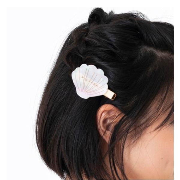 ミルクフェド Milkfed Shell Barrette シェル バレッタ ヘアアクセサリー ヘアアクセ ヘアクリップ 貝殻 Ariel Milkfed 通販 Yahoo ショッピング