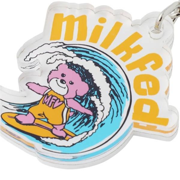 MILKFED.（ミルクフェド） MILKFED LOGO KEYCHAIN 103201054022 ロゴ