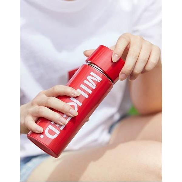 ミルクフェド Milkfed 水筒 Drink Bottle Red 350ml 保冷 保温 携帯 携行 ステンレス ドリンク ボトル レッド Ariel Milkfed 通販 Yahoo ショッピング