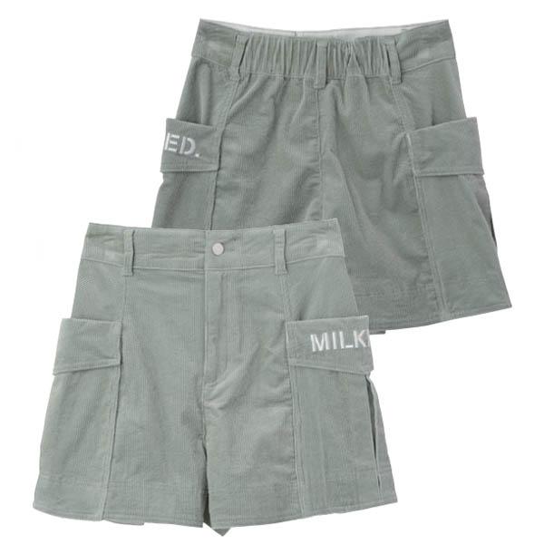 【新品タグ付き】MILKFED.コーデュロイカーゴパンツ MILKFED.（ミルクフェド） セール MILKFED コーデュロイ ショート