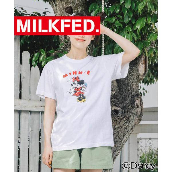ミニー ディズニー ティシャツ Tシャツ ミルクフェド Milkfed Tシャツ Ss Tee Minnie ミニーちゃん ディズニー メンズ レディース Ariel Milkfed 通販 Yahoo ショッピング