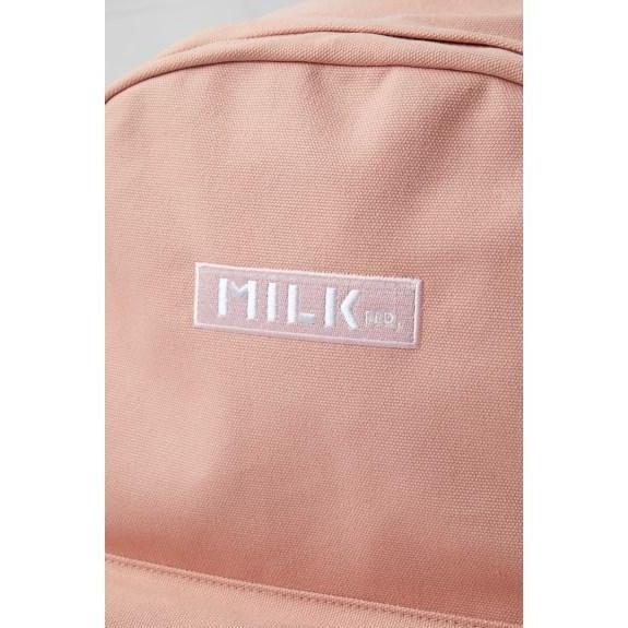 リュック ミルクフェド MILKFED バックパック デイパック EMBROIDERED BAR CANVAS DAYPACK 103211053007 レディース メンズ 通学 通勤 マザーズバッグ|ariel|13