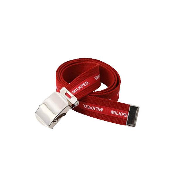 ベルト ミルクフェド Milkfed Line Logo Gi Belt ガチャベルト ロゴ ジーアイ ベルト レディース ブランド 人気 Ariel Milkfed 通販 Yahoo ショッピング