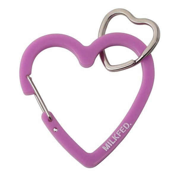 MILKFED.（ミルクフェド） カラビナ キーホルダー MILKFED ネオ ハート