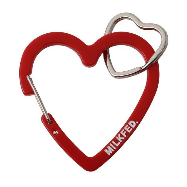 MILKFED.（ミルクフェド） カラビナ キーホルダー MILKFED ネオ ハート