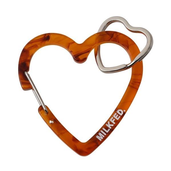 MILKFED.（ミルクフェド） カラビナ キーホルダー MILKFED ネオ ハート