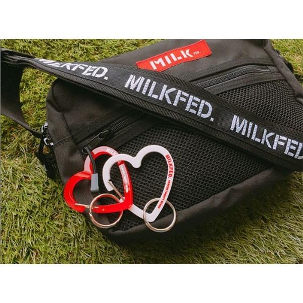 カラビナ キーホルダー MILKFED ミルクフェド ネオ スター 星 NEO STAR CARABINER 103211054028 リュック｜ariel｜15