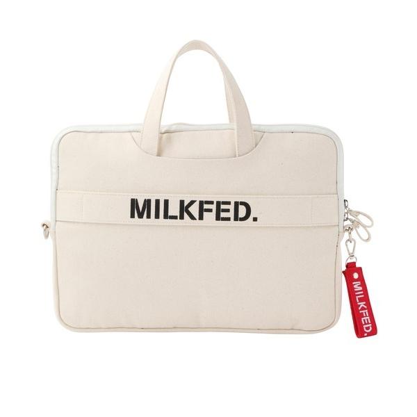 ノートパソコンケース パソコンケース バッグ ビジネスバッグ Pc ミルクフェド Milkfed Canvas Pc Case パソコン ブランド ノートpc Ariel Milkfed 通販 Yahoo ショッピング
