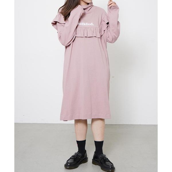 MILKFED.（ミルクフェド） ワンピース MILKFED TURTLE NECK RUFFLE