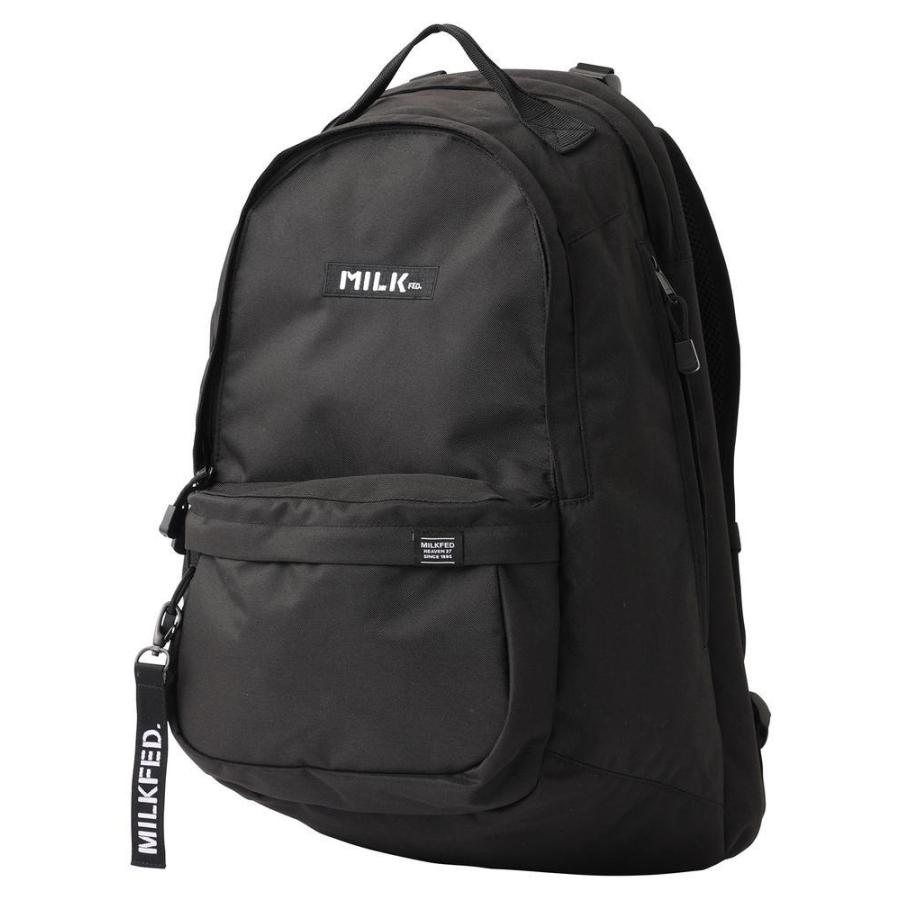 リュック ミルクフェド MILKFED バックパック COMFORTABLE BACKPACK BAR 103214053002 PC ノートパソコン メンズ レディース ビッグ リュック バッグ｜ariel｜02