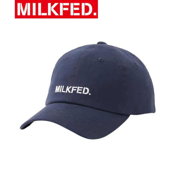 キャップ 帽子 ミルクフェド MILKFED STINCIL TWILL CAP 103221051001 メンズ レディース ロゴ ハット 正規品｜ariel｜05