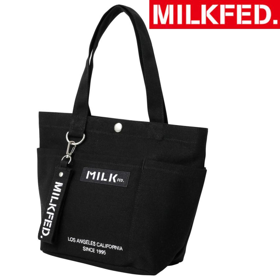 トートバッグ バッグ ミルクフェド MULTI POCKET MINI TOTE MILKFED 103222053005 トート ランチトート｜ariel｜03