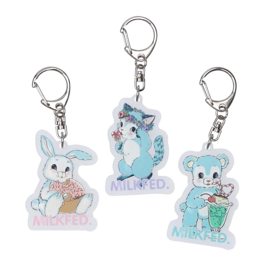 MILKFED.（ミルクフェド） キーホルダー MILKFED キーチェーン BUNNY
