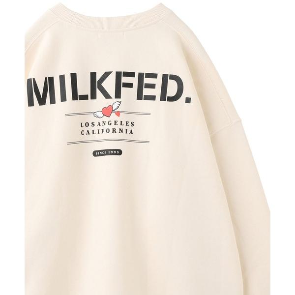 MILK FED. PIPING HOT トレーナー　ハイネック　スウェット　S MILKFED. スウェット ミルクフェド MILKFED STENCIL SWEAT TOP