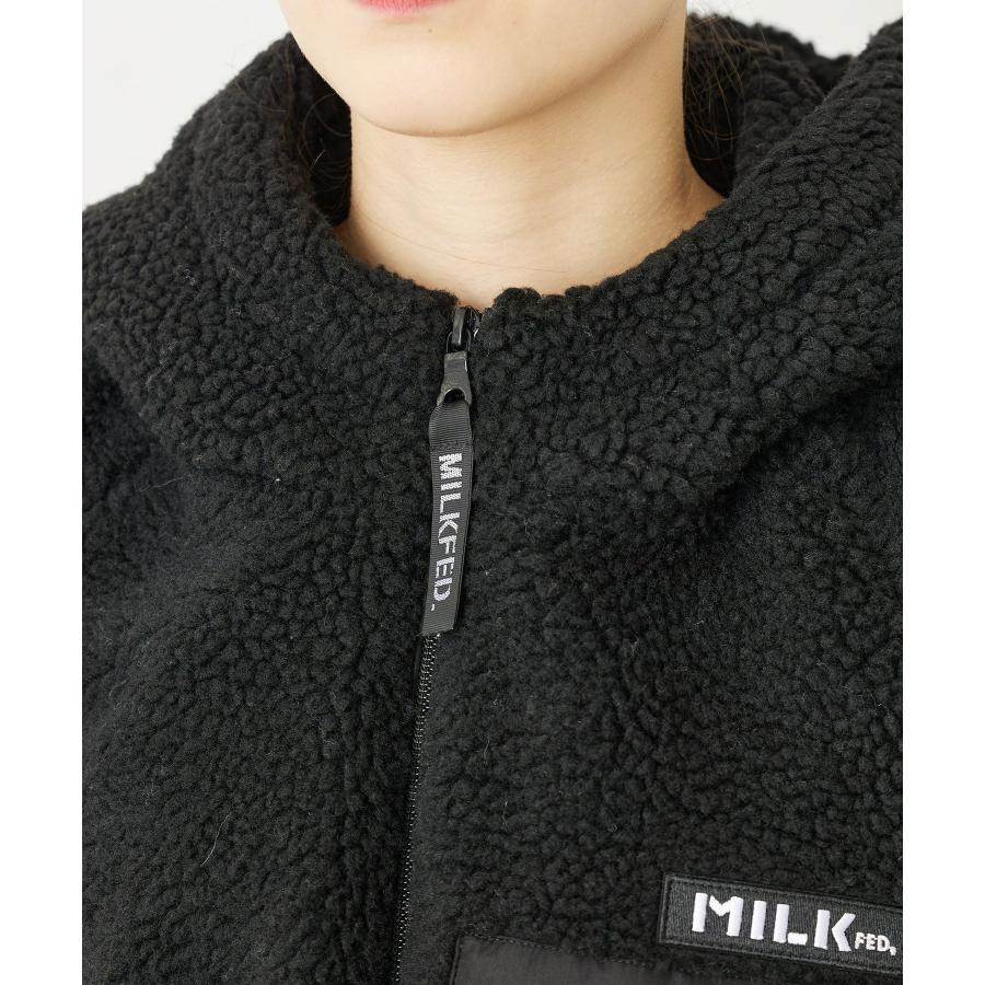 MILKFED. アウター コート ミルクフェド MILKFED BOA ZIP UP MILKFED. アウター コート ミルクフェド MILKFED BOA ZIP UP
