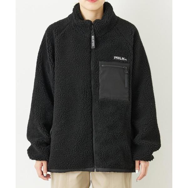 LEE × MILKFED. ボアジャケット MILKFED. コート アウター ブルゾン ミルクフェド MILKFED ボア