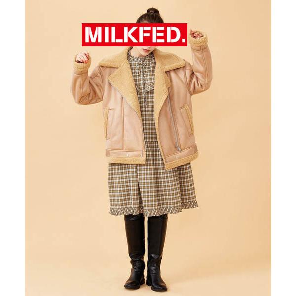 MILKFED. アウター ムートン ジャケット ブルゾン ミルクフェド  