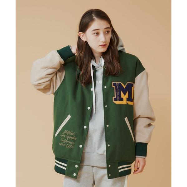 ミルク フェド スタジャン MILKFED. スタジャン ジャケット ミルクフェド MILKFED VARSITY