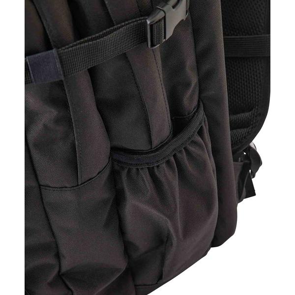 5/29限定 最安 ミルクフェド リュック MILKFED ACTIV DOUBLE POCKET MOLLE BACKPACK BAR 黒 大容量 リュックサック 通学 103224053008の画像