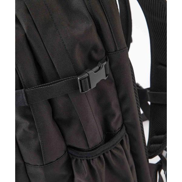 5/29限定 最安 ミルクフェド リュック MILKFED ACTIV DOUBLE POCKET MOLLE BACKPACK BAR 黒 大容量 リュックサック 通学 103224053008の画像