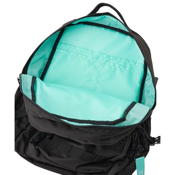 5/29限定 最安 ミルクフェド リュック MILKFED ACTIV DOUBLE POCKET MOLLE BACKPACK BAR 黒 大容量 リュックサック 通学 103224053008の画像