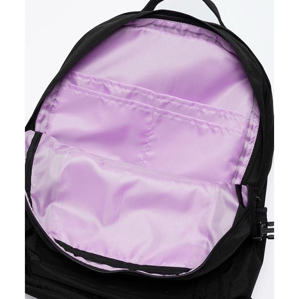 5/29限定 最安 ミルクフェド リュック MILKFED ACTIV DOUBLE POCKET MOLLE BACKPACK BAR 黒 大容量 リュックサック 通学 103224053008の画像