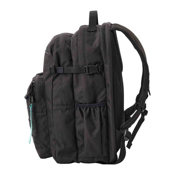 5/29限定 最安 ミルクフェド リュック MILKFED ACTIV DOUBLE POCKET MOLLE BACKPACK BAR 黒 大容量 リュックサック 通学 103224053008の画像