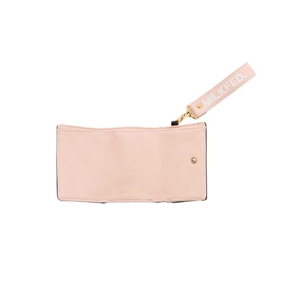 MILKFED. 財布 レディース ミルクフェド MILKFED HEART STUDS TRI-FOLD