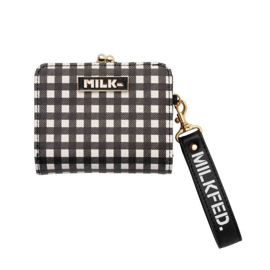 【新品未使用】フェイラー feiler ドット・チェック柄 二つ折財 タグ付 feiler（フェイラー） 長財布 さいふ レディアネモネ ラウンド