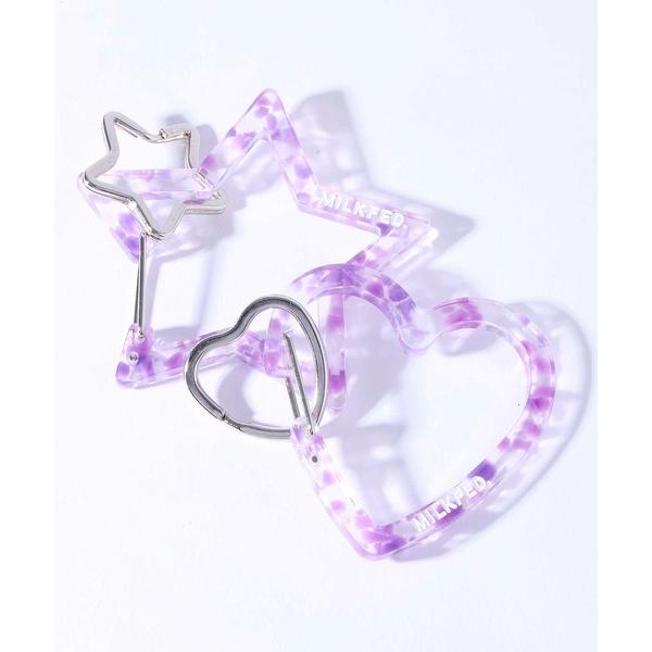MILKFED.（ミルクフェド） キーホルダー カラビナ MILKFED NEO HEART
