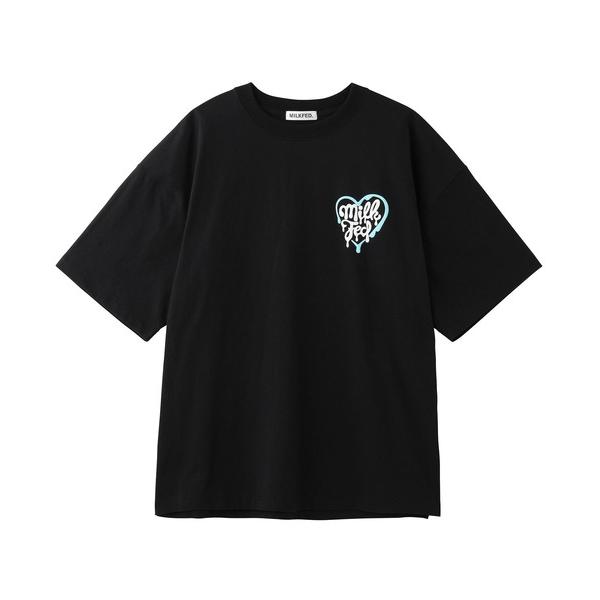 MILKFED.　ミルクフェド　Tシャツ　ブラック ミルクフェド Tシャツ MILKFED[品番：GLNB0015180]｜ギャレリア